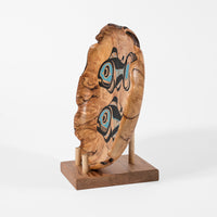 Salmon - Cedar Burl Plate