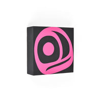 Salmon Egg - Acrylic on Wood