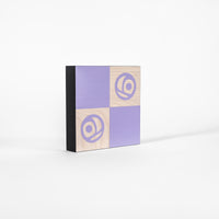 Unity (Purple) - Acrylic on Wood Panel