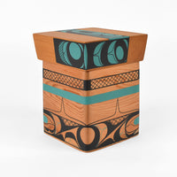 Warm Wind, Warm Water - Red Cedar Bentwood Box