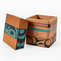 Warm Wind, Warm Water - Red Cedar Bentwood Box