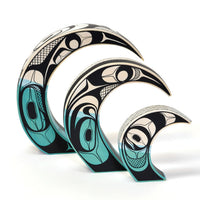 Spindrift - Basswood Sculpture