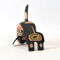 Killerwhale - Basswood Sculpture