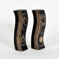 Towers - Basswood Sculpture
