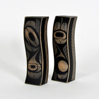 Towers - Basswood Sculpture