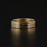 Hummingbird - 14k Gold Ring