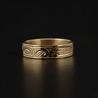 Hummingbird - 14k Gold Ring