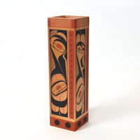 Patience and Understanding - Red Cedar Vase