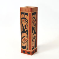 Patience and Understanding - Red Cedar Vase