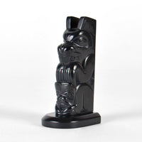 Beaver - Argillite Totem