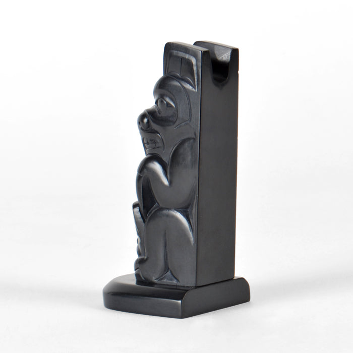 Beaver - Argillite Totem