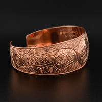 Salmon - Copper Bracelet