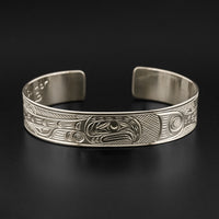 Salmon - Silver Bracelet