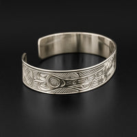 Salmon - Silver Bracelet