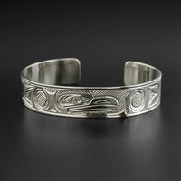 Raven - Silver Bracelet