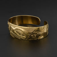 Killerwhales - 14k Gold Bracelet