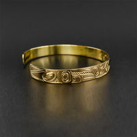 Hummingbird - 14k Gold Bracelet