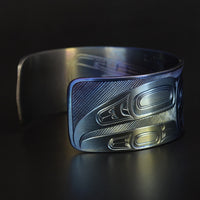 Eagle-Raven Transformation - Titanium Bracelet