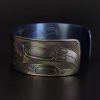 Eagle-Raven Transformation - Titanium Bracelet