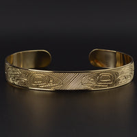 Salmon - 14k Gold Bracelet