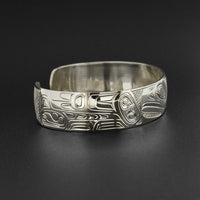 Split Eagles - Silver Bracelet