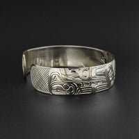Split Eagles - Silver Bracelet