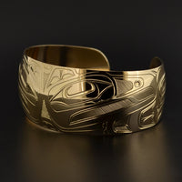 Split Eagle - 14k Gold Bracelet
