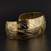 Split Eagle - 14k Gold Bracelet
