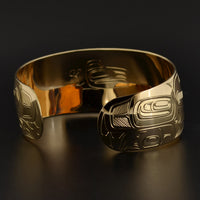 Split Eagle - 14k Gold Bracelet