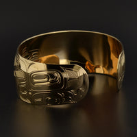Split Eagle - 14k Gold Bracelet