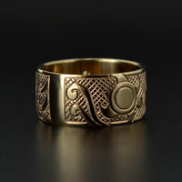 Turtles - 14k Gold Ring