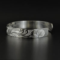Floral - Silver Bracelet