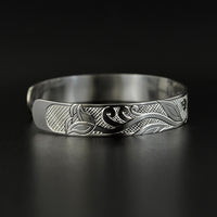 Floral - Silver Bracelet