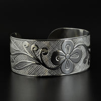 Floral - Silver Bracelet