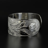 Floral - Silver Bracelet