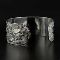 Floral - Silver Bracelet