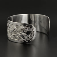 Floral - Silver Bracelet