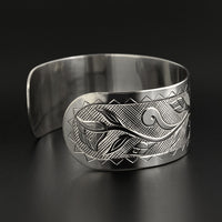 Floral - Silver Bracelet