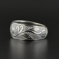 Floral - Silver Ring