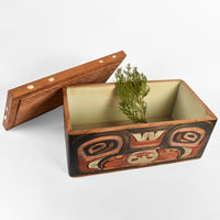A Place Between the Stars - Red Cedar Bentwood Box