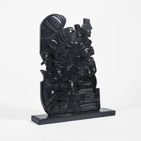 Haida Figures - Argillite Panel