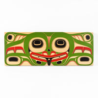 Frog - Yellow Cedar Panel