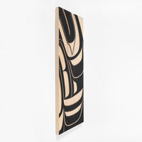 Raven - Yellow Cedar Panel