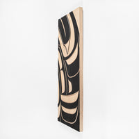 Raven - Yellow Cedar Panel