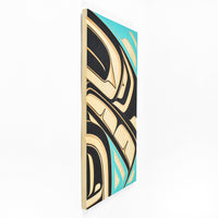 Raven - Yellow Cedar Panel