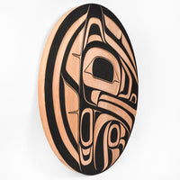 Wolf - Red Cedar Panel