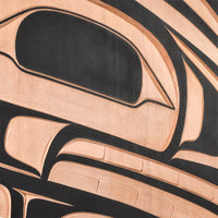 Wolf - Red Cedar Panel