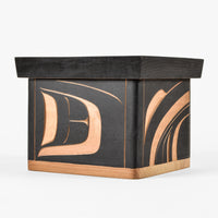 Abstract Killerwhale - Bentwood Box