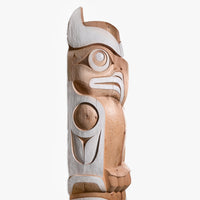 Owl and Beaver - Cedar Pole