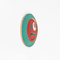 Salmon Egg - Red Cedar Panel
